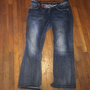 Men’s rock revival jeans